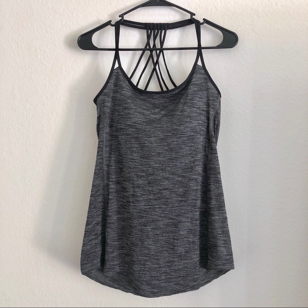 Lululemon Crisscross Back Tank Top w/Built-In Bra